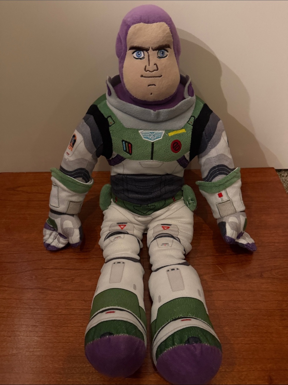 Disney Buzz Lightyear Plush - Green, Purple & White Space Ranger
